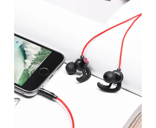 Стерео Наушники Hoco M35 Sincere Joy With Microphone Красный