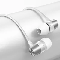 Навушники Usams EP-42 з мікрофоном (3.5mm / 1.2m) Білий