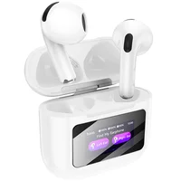 Бездротові навушники TWS Hoco EW73 Randy with Touch Screen White