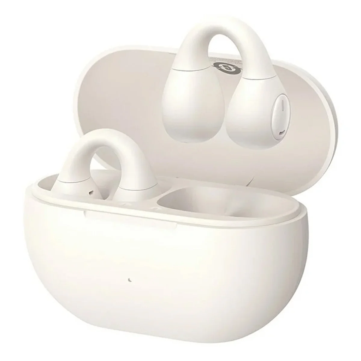 Беспроводные TWS наушники Baseus OS Bass 15 Clip Open-Ear (A00079500) Stellar White