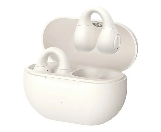 Беспроводные TWS наушники Baseus OS Bass 15 Clip Open-Ear (A00079500) Stellar White