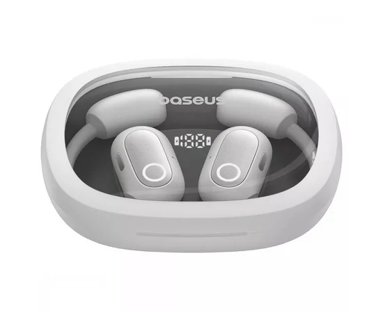 Бездротові навушники TWS Baseus Eli Fit OS Open-Ear (A00073200) Moon White