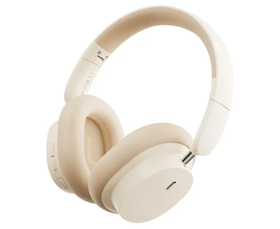 Накладні бездротові навушники Baseus Bowie D05 Wireless Headphones (NGTD02021) Creamy-white