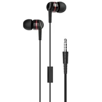 Проводная гарнитура Hoco W24 Черно - красный