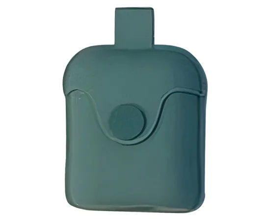 Силиконовый футляр на магните для наушников  AirPods 1/2 Зеленый / Pine green
