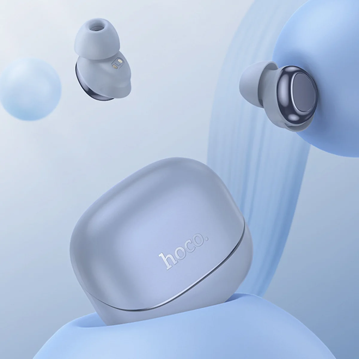 Беспроводные TWS наушники Hoco EW200 Elegant Blue