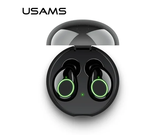 Беспроводные Bluetooth наушники USAMS-LI (сенсорная кнопка) Черный