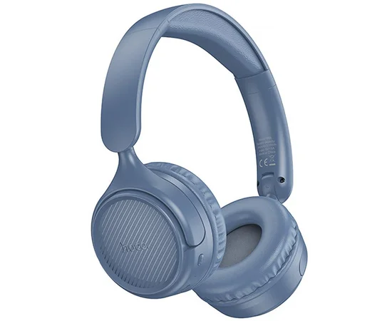 Накладные беспроводные наушники Hoco W66 Wave Blue