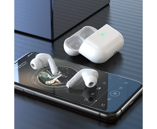 Беспроводные TWS наушники Hoco EW68 ANC+ENC White