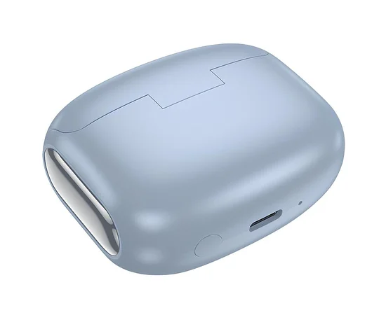 Беспроводные TWS наушники Hoco EQ21 Sandy with Touch Screen ANC+ENC Blue star