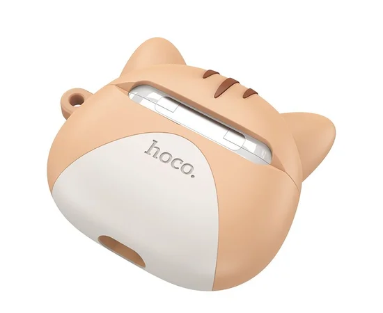 Bluetooth навушники Hoco EW46 TWS Khaki Cat