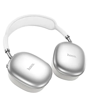 Накладные беспроводные наушники Hoco W55 Pleasing Silver