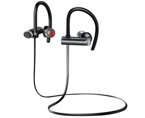 Беспроводные наушники Usams S4 Sports Черный / Серый