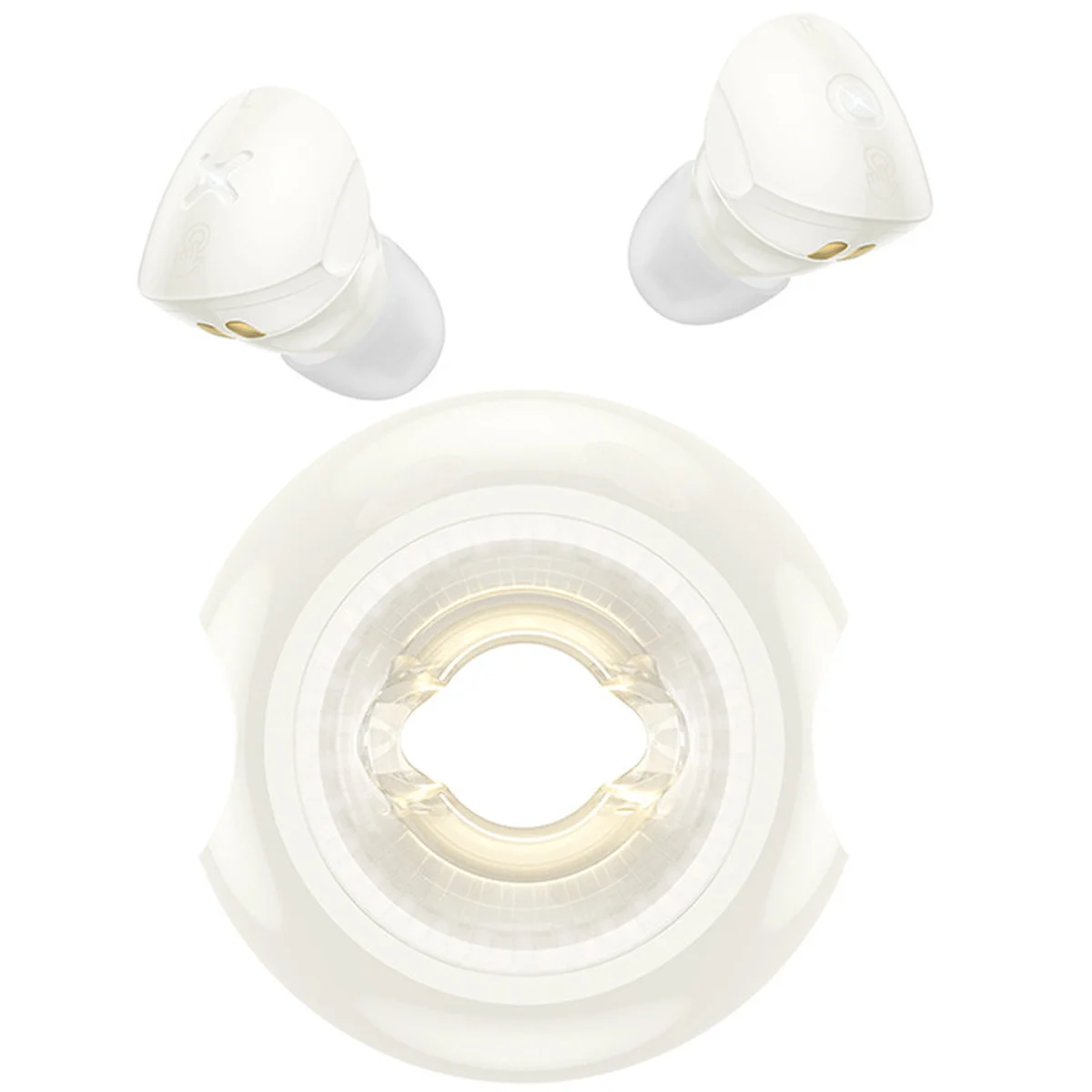 Беспроводные TWS наушники Hoco EW71 Galaxia Milky White