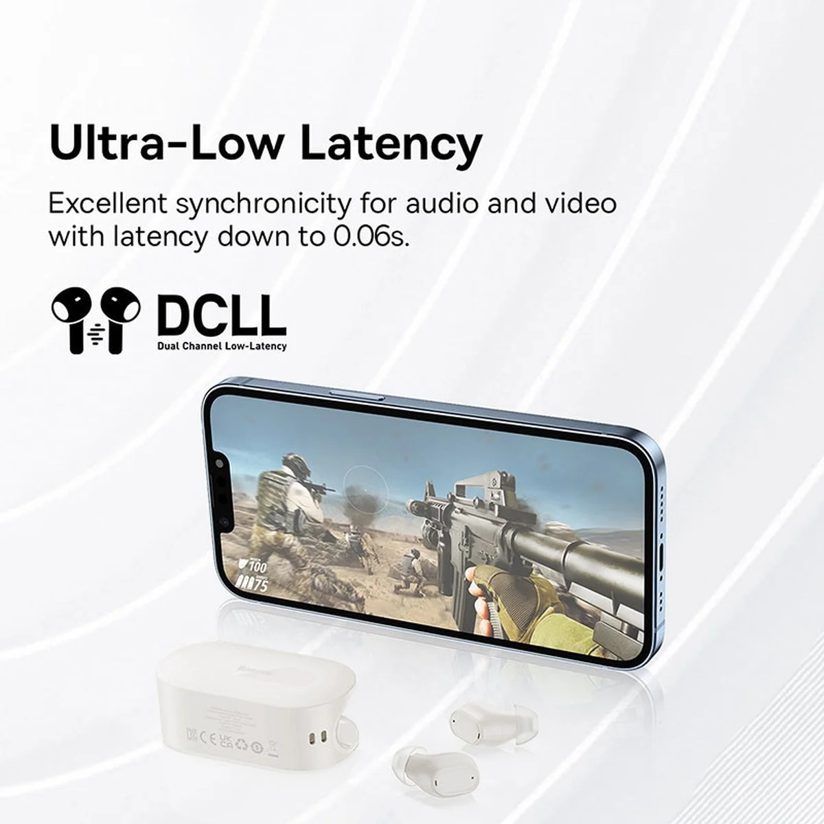 Беспроводные TWS наушники Baseus Bowie EZ10 OS (A00054300116-Z) White