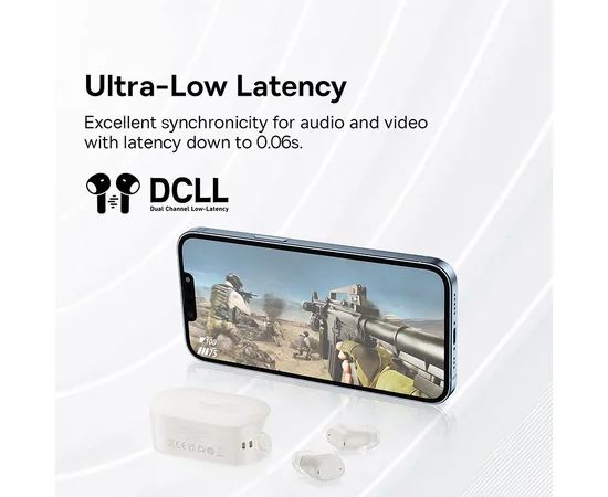 Бездротові навушники TWS Baseus Bowie EZ10 OS (A00054300116-Z) White