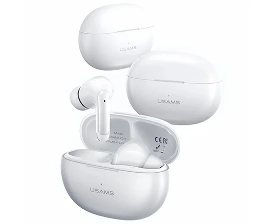 Беспроводные TWS наушники Usams-XD18 X-don Series BT 5.3 White