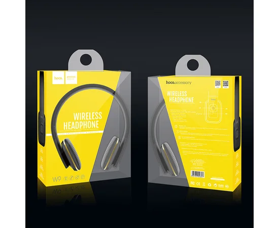 Bluetooth наушники HOCO W9 Черный