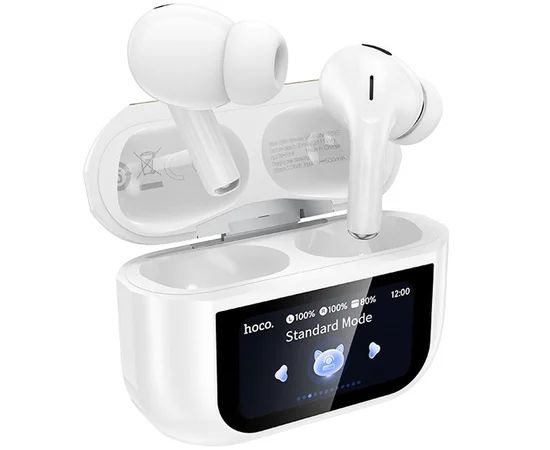 Беспроводные TWS наушники Hoco EW88 Rampino with Touch Screen ANC White
