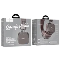 Накладные беспроводные наушники Hoco W56 Earl Brown