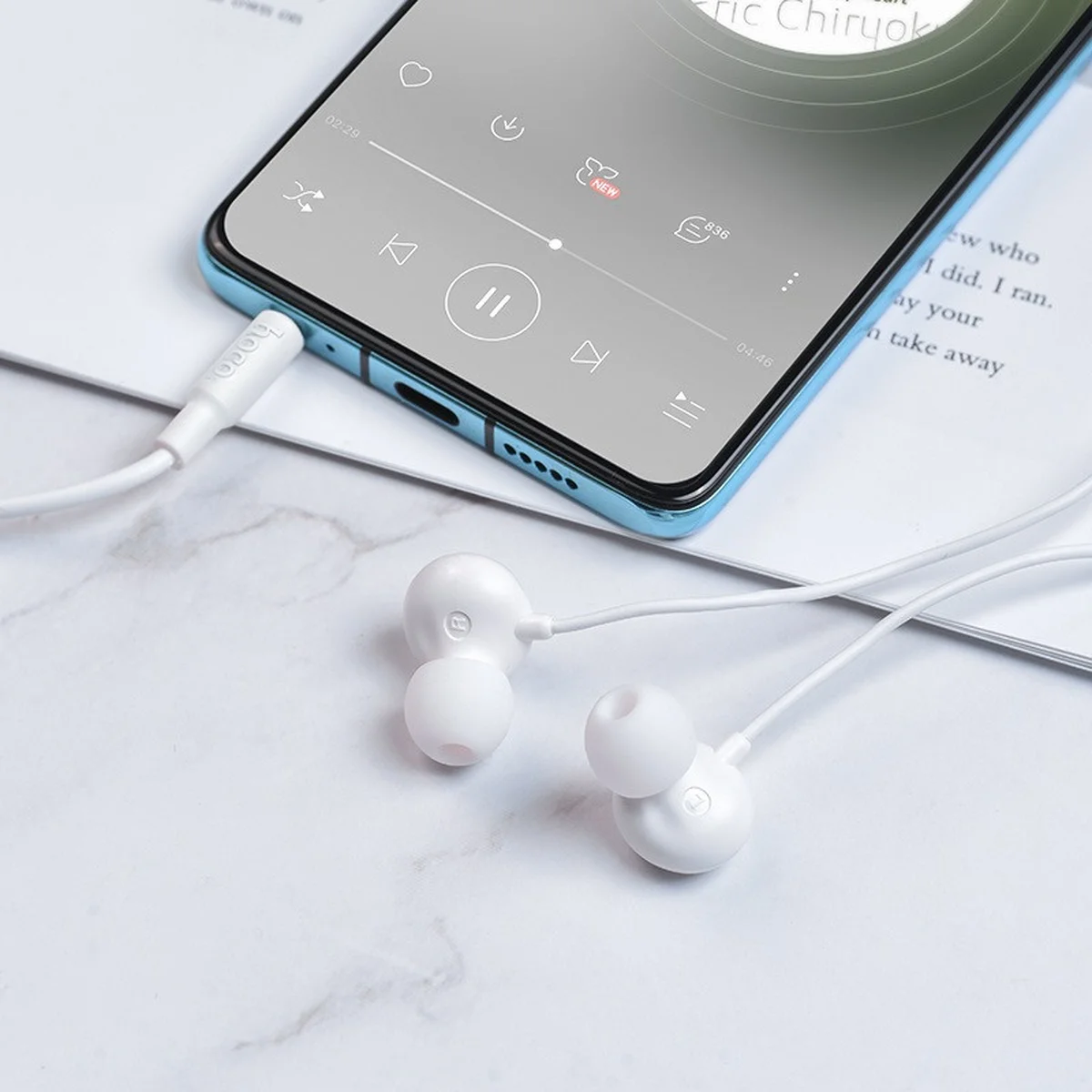 Стерео Наушники Hoco M69 Белый