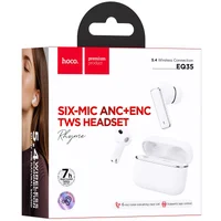 Беспроводные TWS наушники Hoco EQ35 Rhyme ANC+ENC (App) White