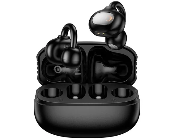 Беспроводные TWS наушники Borofone FQ14 Joy clip-on Black