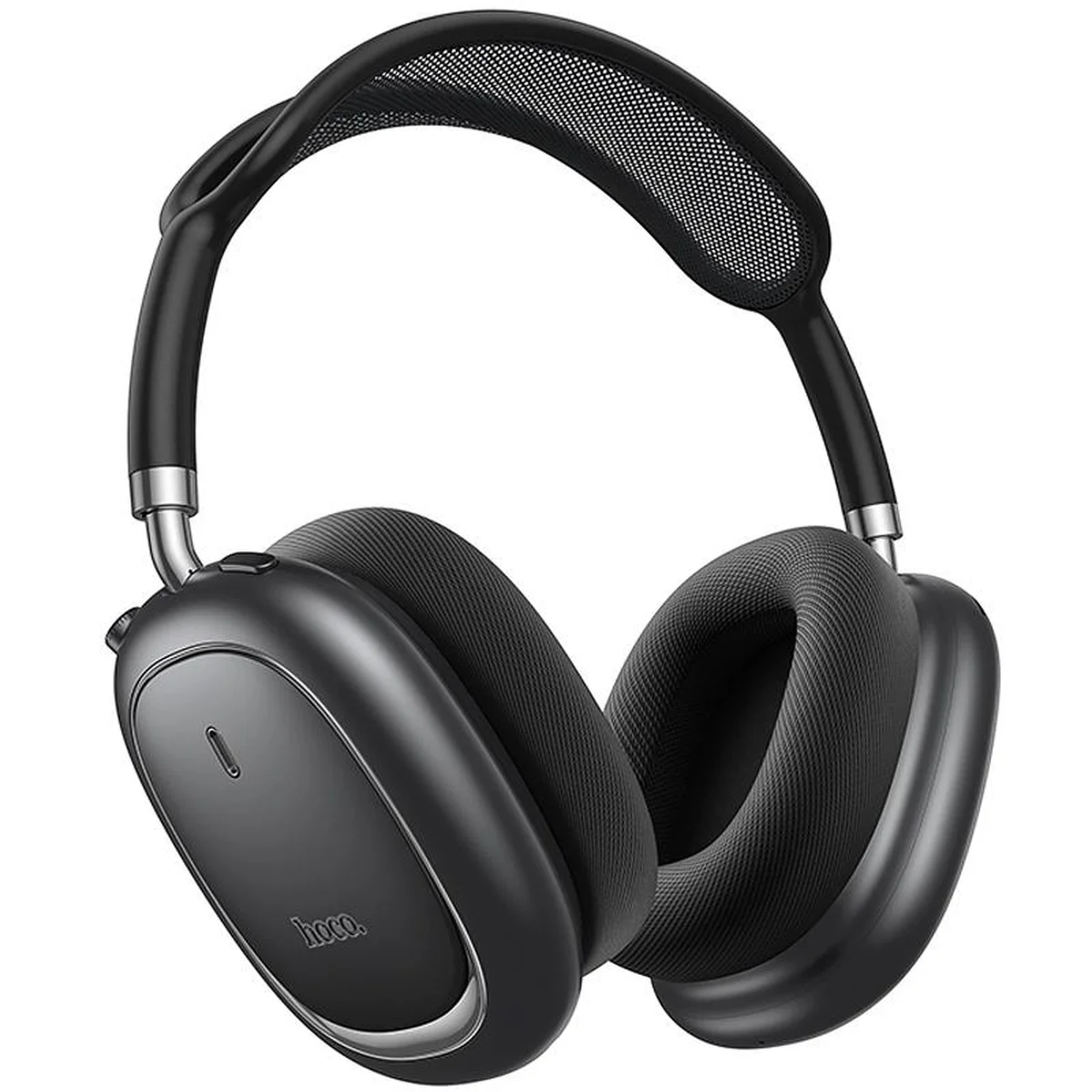 Накладные беспроводные наушники Hoco W68 Calma ANC (App) Metal gray