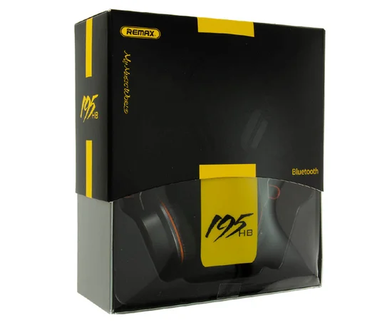 Bluetooth наушники Remax RB-195HB Черный