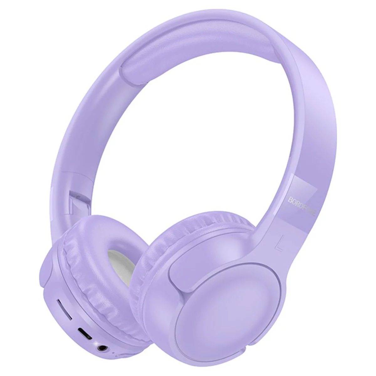 Накладные беспроводные наушники BOROFONE BO32 Show Purple