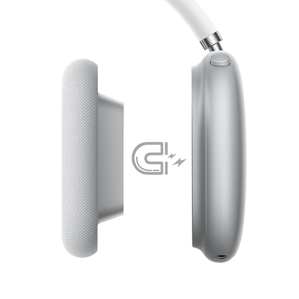 Накладні бездротові навушники BOROFONE BO35 Plus Adorable ANC Silver