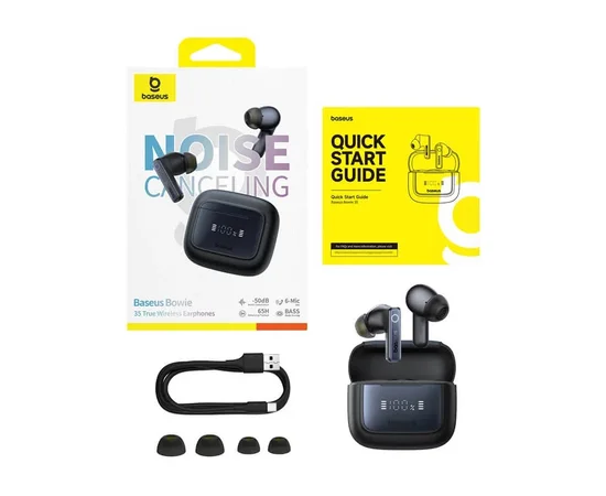 Беспроводные TWS наушники Baseus OS Bowie 35 (A00073800) Cosmic Black