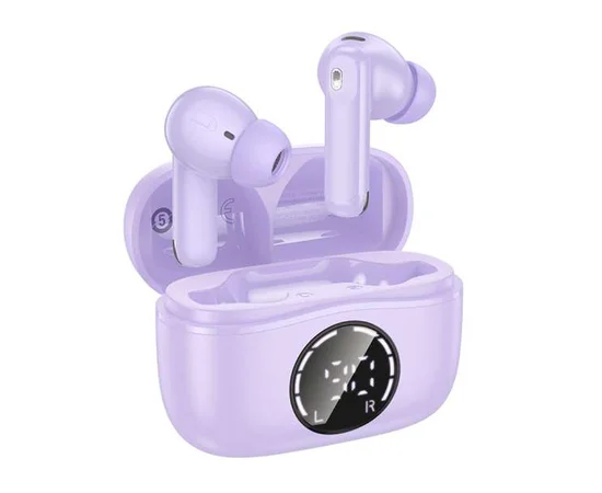 Бездротові навушники TWS Hoco EQ22 Singer ANC+ENC Taro Purple