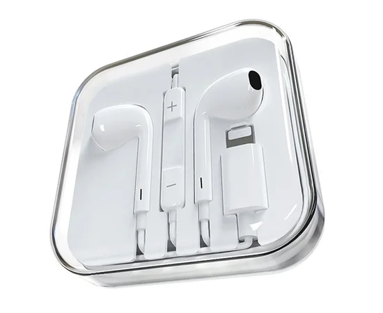 Наушники Borofone BM32 Plus Lightning Белый