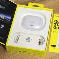 Беспроводные TWS наушники Baseus OS Bowie M2s Pro (A00051801) Moon White