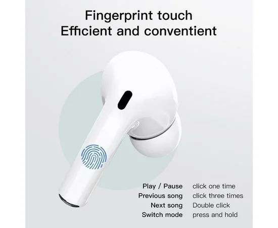 Беспроводные наушники Air Pro 1/1 Белый