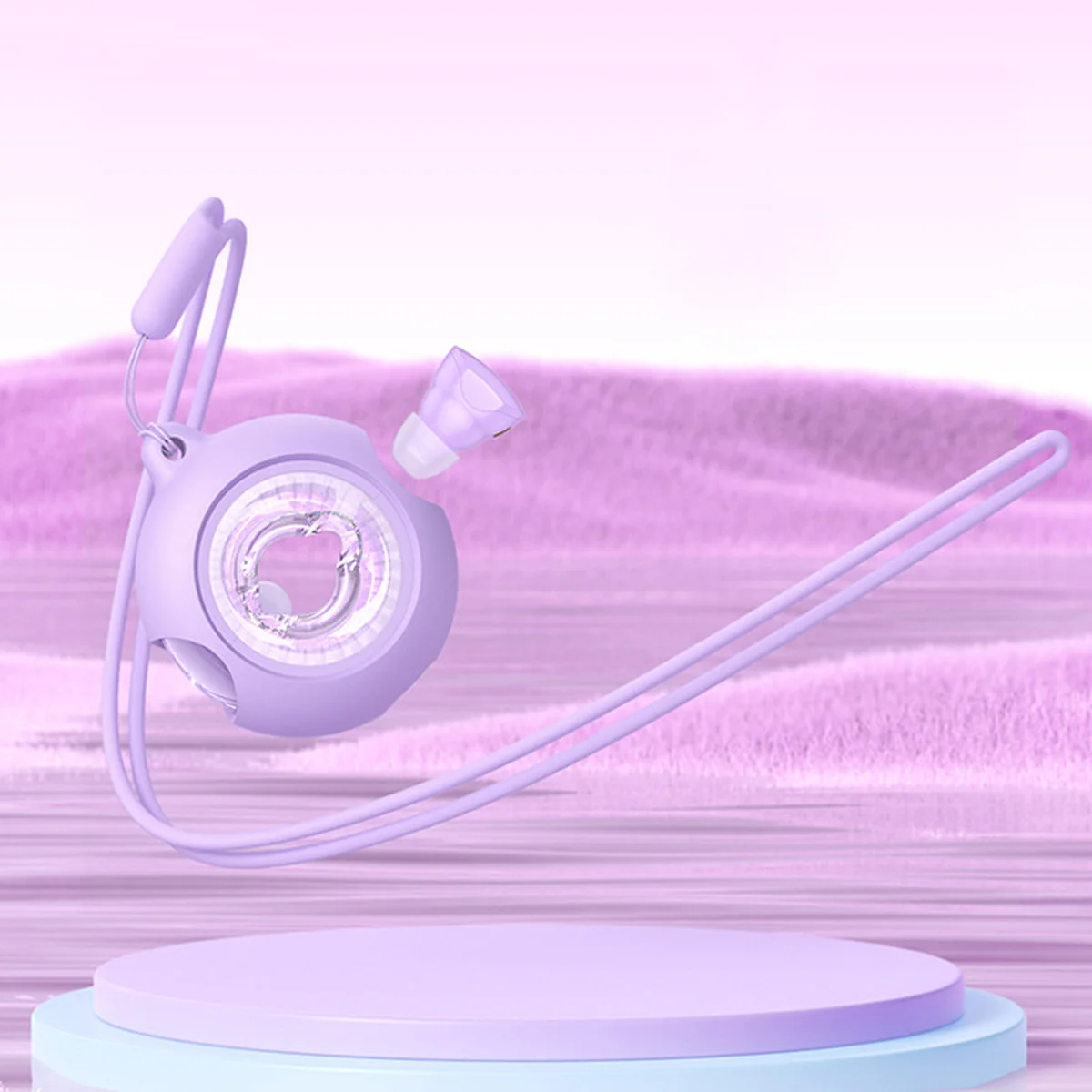 Беспроводные TWS наушники Hoco EW71 Galaxia Purple