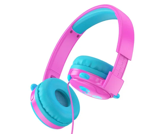 Наушники Hoco W31 Childrens Розово-голубой