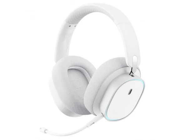 Накладные беспроводные наушники Baseus AeQur GH02 Gaming (A00050800) Moon White
