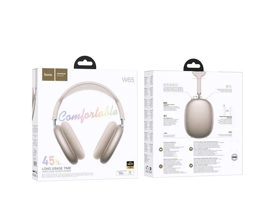 Накладные беспроводные наушники Hoco W65 Happy Star Color