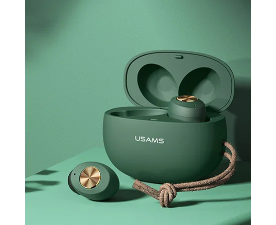 Беспроводные TWS наушники Usams-ES BT 5.0 Зеленый