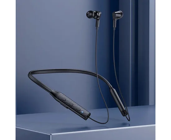 Bluetooth наушники Borofone BE59 Rhythm neckband Black