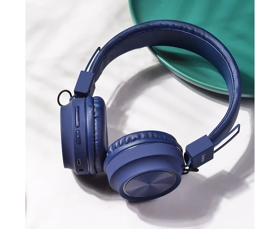 Bluetooth наушники HOCO W25 Синий