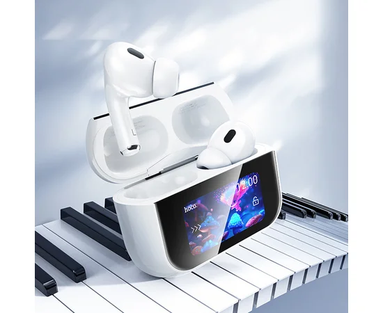 Беспроводные TWS наушники Hoco EW79 Bright with Touch Screen ANC White