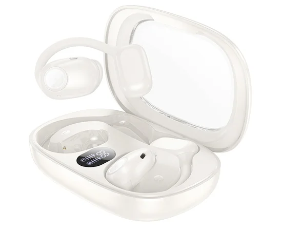 Бездротові TWS навушники Hoco EA1 Spectrum Milky White