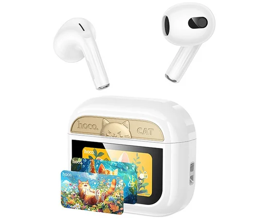 Беспроводные TWS наушники Hoco EW87 Gata White