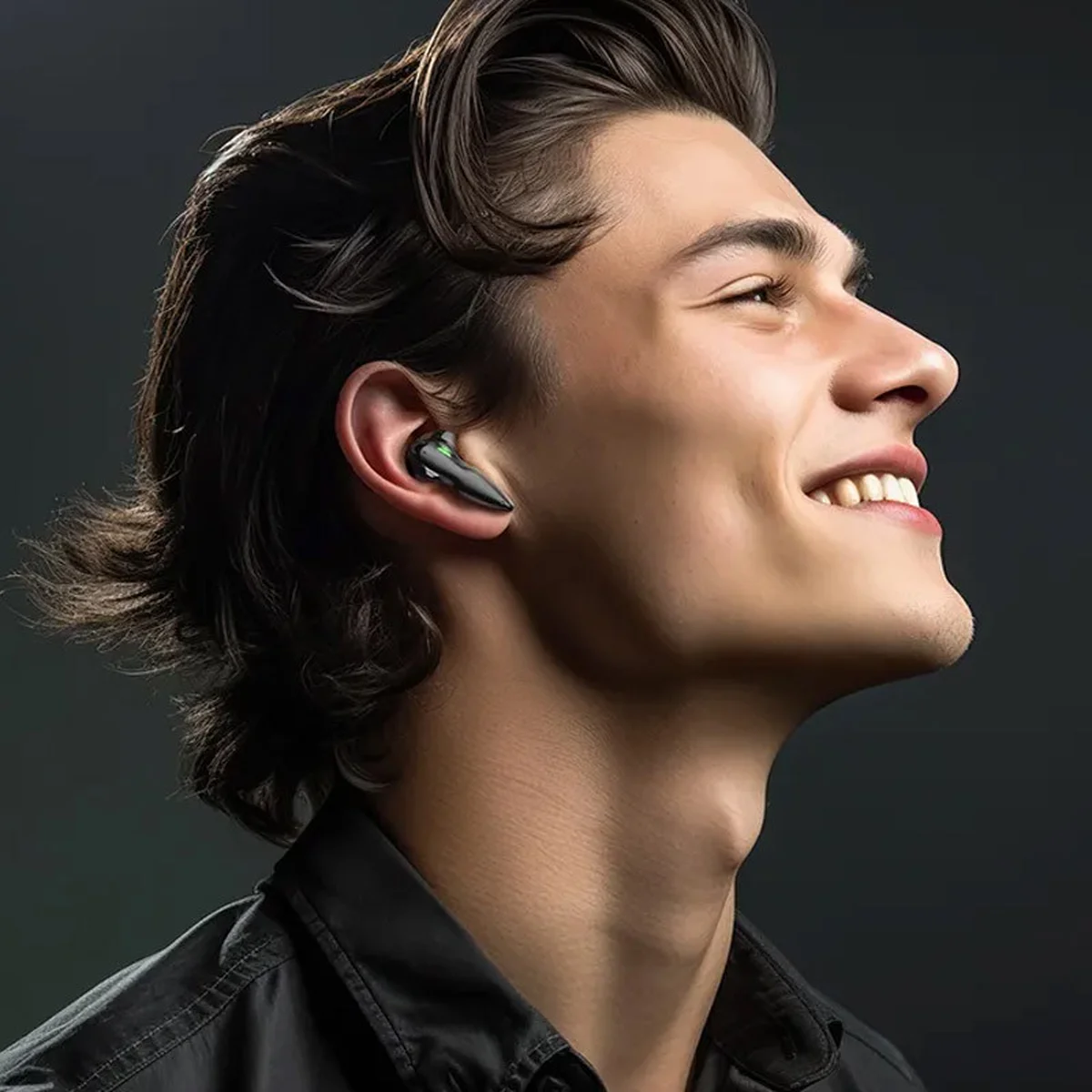 Беспроводные TWS наушники BOROFONE BW57 Mecha Black