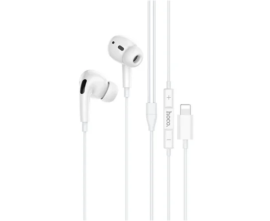 Стерео наушники Hoco M1 Pro Lightning Белый