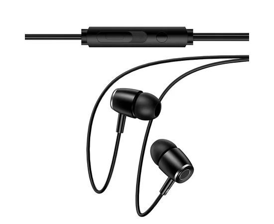 Наушники Usams EP-26 Metal с микрофоном (1.2m) Черный