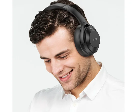 Накладные беспроводные наушники Hoco W37 Sound Active Noise Reduction Ultimate black